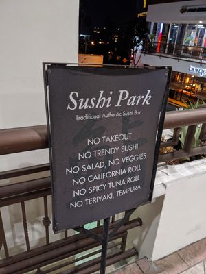 Menu photo 1 Sushi Park West Hollywood, CA Menu photo 1 Sushi Park West Hollywood, CA