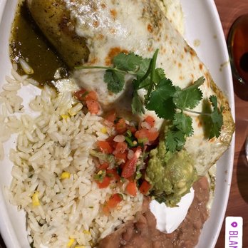 Blanco Cocina + Cantina - Pork Chile Verde burrito w, rice and beans - Tacos Near Me - Phoenix, Arizona Blanco Cocina + Cantina - Pork Chile Verde burrito w, rice and beans - Tacos Near Me - Phoenix, Arizona