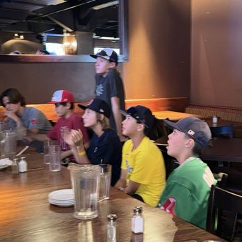 Cask'n Flagon - Our kids watching baseball - Sports Bars Near Me - Boston, Massachusetts