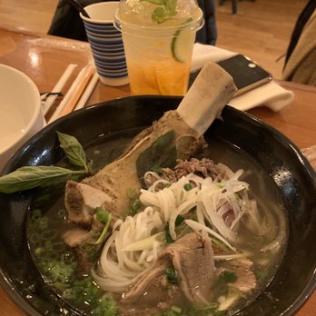 Saigon Fusion - Never had Ph with that extra piece of beef bone. So yummy. Definitely gonna come back for more - Vietnamese Near Me - Boston, Massachusetts Saigon Fusion - Never had Ph with that extra piece of beef bone. So yummy. Definitely gonna come back for more - Vietnamese Near Me - Boston, Massachusetts
