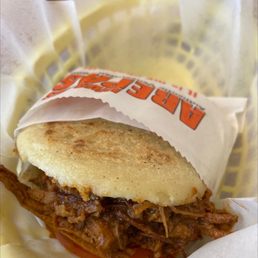 Roasted Pork B*** Arepa