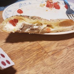 Gyro Calzone (Greek for Spring menu) very good. Exceptional for Ledos. Authentic gyro tasting. Gyro Calzone (Greek for Spring menu) very good. Exceptional for Ledos. Authentic gyro tasting.