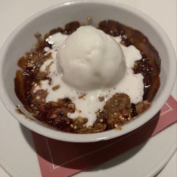 Mooncusser - Rhubarb cobbler - Seafood Near Me - Boston, Massachusetts Mooncusser - Rhubarb cobbler - Seafood Near Me - Boston, Massachusetts