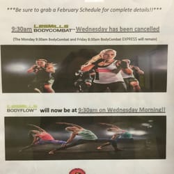 Class Schedule for February