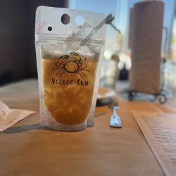 Voodoo Crab - Centereach - Swift breeze: cognac, lime juice, simple syrup, orange juice and a dash of butter