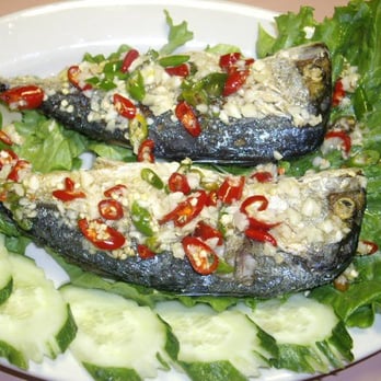 Simply Khmer - Fried Fish w/herbs&spices - Cambodian Near Me - Lowell, Massachusetts