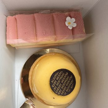 Bakery Nouveau - Sakura blossom. Passion fruit mousse cake. - Bakeries Near Me - Seattle, Washington