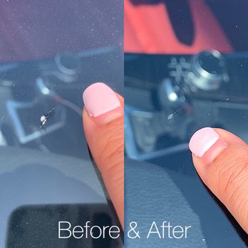 Superior Auto Styling - Before & after (excuse my quarantine nails) - Windshield Installation & Repair Near Me - Ontario, California