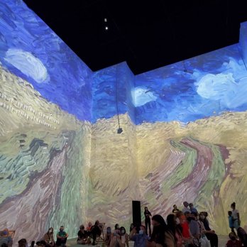 Van Gogh: The Immersive Experience - Wheatfield with Crows - on a much larger canvas - Art Museums Near Me - Doraville, Georgia Van Gogh: The Immersive Experience - Wheatfield with Crows - on a much larger canvas - Art Museums Near Me - Doraville, Georgia