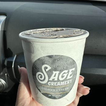 Sage Creamery - Cookies & Cream Pint - Ice Cream & Frozen Yogurt Near Me - Ewa Beach, Hawaii Sage Creamery - Cookies & Cream Pint - Ice Cream & Frozen Yogurt Near Me - Ewa Beach, Hawaii