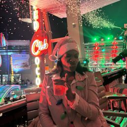 Balcony during Christmas Balcony during Christmas