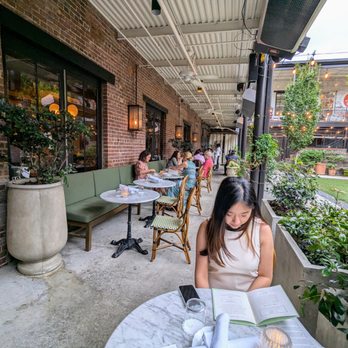 Westside Provisions District - Sitting outside on the patio at Little Sparrow, across the courtyard from Forza Storico, at Westside Provisions District. Great atmosphere. - Shopping Centers Near Me - Atlanta, Georgia Westside Provisions District - Sitting outside on the patio at Little Sparrow, across the courtyard from Forza Storico, at Westside Provisions District. Great atmosphere. - Shopping Centers Near Me - Atlanta, Georgia