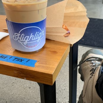 Highlight Coffee - Iced coffee and pastry - Coffee & Tea Near Me - Pasadena, California