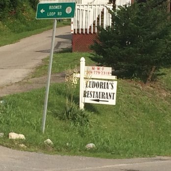 Ludoria's - a sign for a restaurant - American Near Me - Boomer, West Virginia Ludoria's - a sign for a restaurant - American Near Me - Boomer, West Virginia