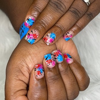 Jenuine Jeans Nails - Acrylic nail art - Nail Salons Near Me - Palmyra, Virginia