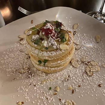 TEN 3 - Blood orange mille feuille!! Yum! - New American Near Me - Albuquerque, New Mexico TEN 3 - Blood orange mille feuille!! Yum! - New American Near Me - Albuquerque, New Mexico