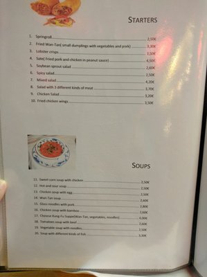 Menu photo 1 China - Restaurant Pavillon Bad Reichenhall, BY