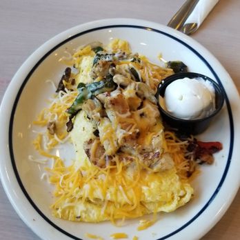 IHOP - The Chicken Fajita Omelette Delicioso... - Breakfast & Brunch Near Me - Las Vegas, Nevada