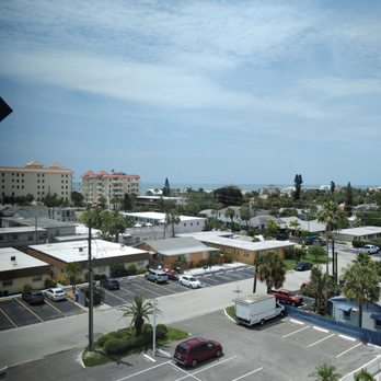 Clearwater Beach - A picture from our motel room at the Fairfax. - Beaches Near Me