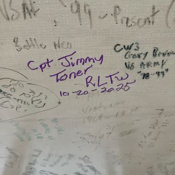Boston Duck Tours - Roof - the let all veterans write their name on the roof - Tours Near Me - Boston, Massachusetts