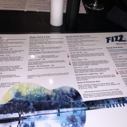 Fizz Sheffield - Menu