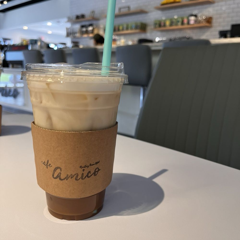 Cafe Amico - Sugar free iced hazelnut latte - Sandwiches Near Me - Roswell, Georgia Cafe Amico - Sugar free iced hazelnut latte - Sandwiches Near Me - Roswell, Georgia