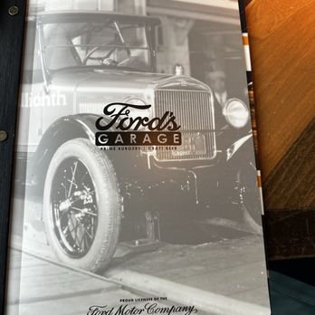 Ford's Garage Florence - Sign at entrance. - Burgers Near Me - Florence, Kentucky
