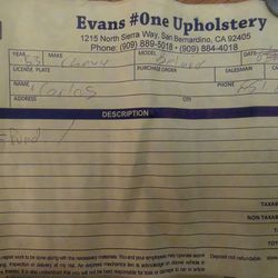 Evans Auto Care Center - My refund