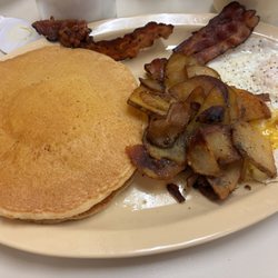 Sam's Place - I really loved the home fries here. Not usually a fan of breakfast potatoes but they were sliced really thin and had crispy edges.