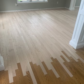 UB Hardwoods - Feathering in new wood floor into existing floor - Flooring Near Me - Plymouth, Minnesota UB Hardwoods - Feathering in new wood floor into existing floor - Flooring Near Me - Plymouth, Minnesota