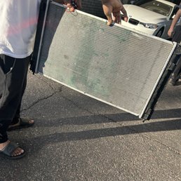 That's the "new" radiator That's the "new" radiator
