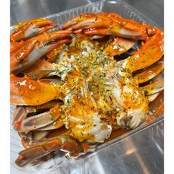 The Lucky Crab - CHECK OUT AND TRY OUR NEW MENU ITEM! Jumbo Blue Crabs Box