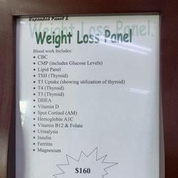 Doctor's Nutrition - $160 Weight loss panel