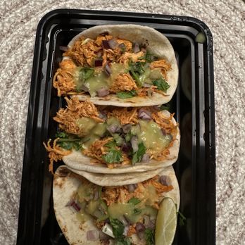Taste Me Meals - three tacos on a tray - Food Delivery Services Near Me - Fullerton , California Taste Me Meals - three tacos on a tray - Food Delivery Services Near Me - Fullerton , California