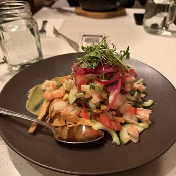 Hungry Crowd - Shrimp ceviche - New American Near Me - Los Angeles, California