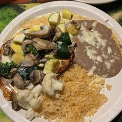 Los Amigos - Chicken Cancun (Added mushrooms)