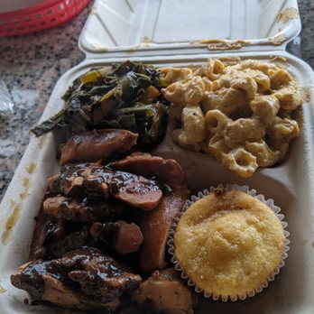 Lil Red’s Takeout and Catering - Boneless Jerk Chicken meal with Mac & Cheese and Greens - Caribbean Near Me - Seattle, Washington Lil Red’s Takeout and Catering - Boneless Jerk Chicken meal with Mac & Cheese and Greens - Caribbean Near Me - Seattle, Washington