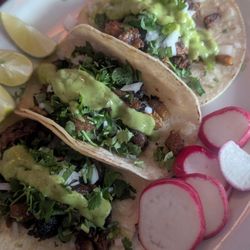 La Taqueria Express - Al pastor tacos on Taco Tuesday