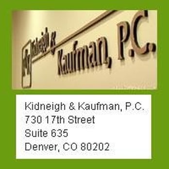 Kidneigh & Kaufman, PC - Location - Personal Injury Law Near Me - Denver, Colorado