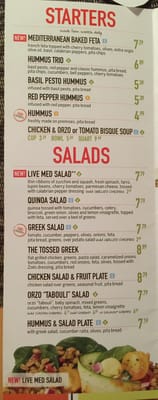 Menu photo 7 Zoes Kitchen Louisville, KY Menu photo 7 Zoes Kitchen Louisville, KY