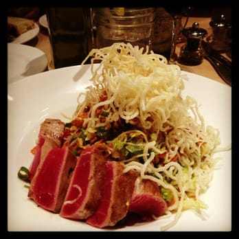 Vinaigrette - This is the Asian Chopped Salad with the seared tuna steak. It was so amazing, I cant wait to eat it again. - Salad Near Me - Albuquerque, New Mexico Vinaigrette - This is the Asian Chopped Salad with the seared tuna steak. It was so amazing, I cant wait to eat it again. - Salad Near Me - Albuquerque, New Mexico