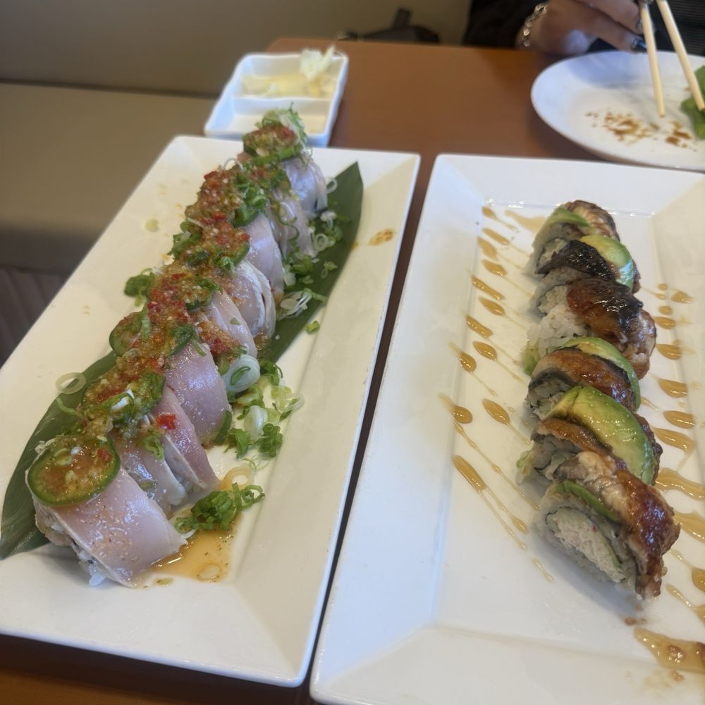 Koku Sushi - Albacrack Roll &Eel Avocado - Sushi Bars Near Me - North Hollywood, California