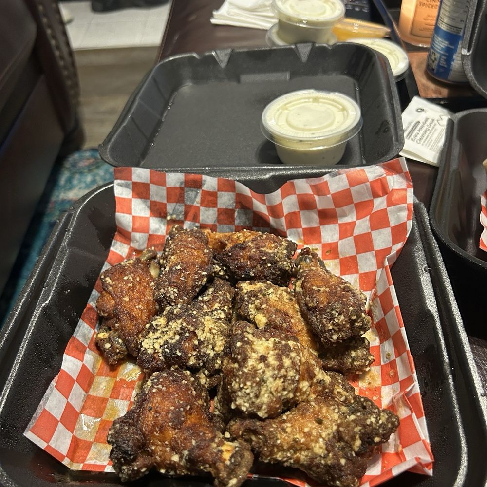 Theos Kitchen To Go - Garlic Parmesan wings in all their glory!! So yum - Food Delivery Services Near Me - Tempe, Arizona Theos Kitchen To Go - Garlic Parmesan wings in all their glory!! So yum - Food Delivery Services Near Me - Tempe, Arizona