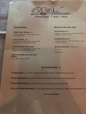 Menu photo 5 Don Villavaso New Orleans, LA