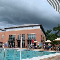 USA  Recreation Center - Clearing pool for rain