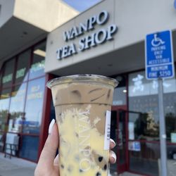 Wanpo Tea Shop - Custard Boba Milk Tea