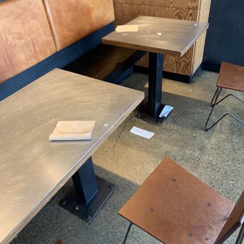 Chipotle Mexican Grill - Dirty tables and floor - Fast Food Near Me - Parsippany, New Jersey