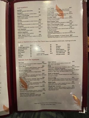Menu photo 1 Hibachi Sushi Ya New Hyde Park, NY Menu photo 1 Hibachi Sushi Ya New Hyde Park, NY