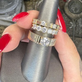 Jewelfire Diamonds - Custom Ring stack redesigned from Grandma's ring - Jewelry Near Me - Arvada, Colorado Jewelfire Diamonds - Custom Ring stack redesigned from Grandma's ring - Jewelry Near Me - Arvada, Colorado