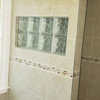 Spence Building and Construction - Install glass block and tile shower wall - General Contractors Near Me Spence Building and Construction - Install glass block and tile shower wall - General Contractors Near Me